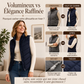 Gilet matelassé à col montant pour femme