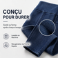Jean minceur taille haute pour femme