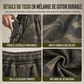 Pantalons de survêtement larges vintage délavés pour femme