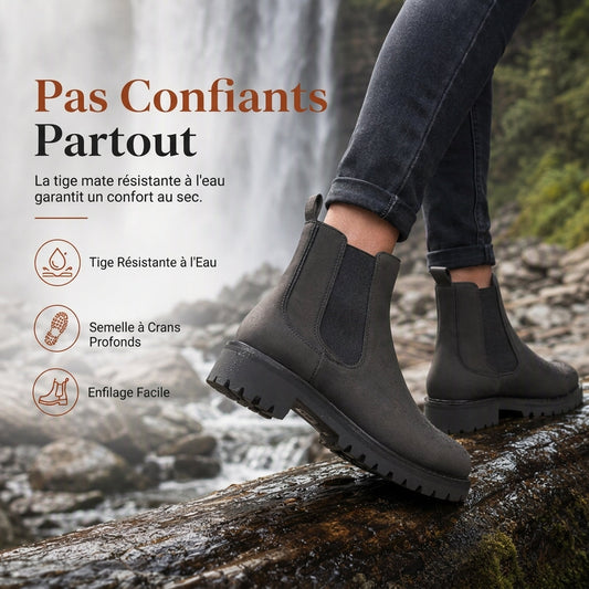 Bottines confortables décontractées pour femmes