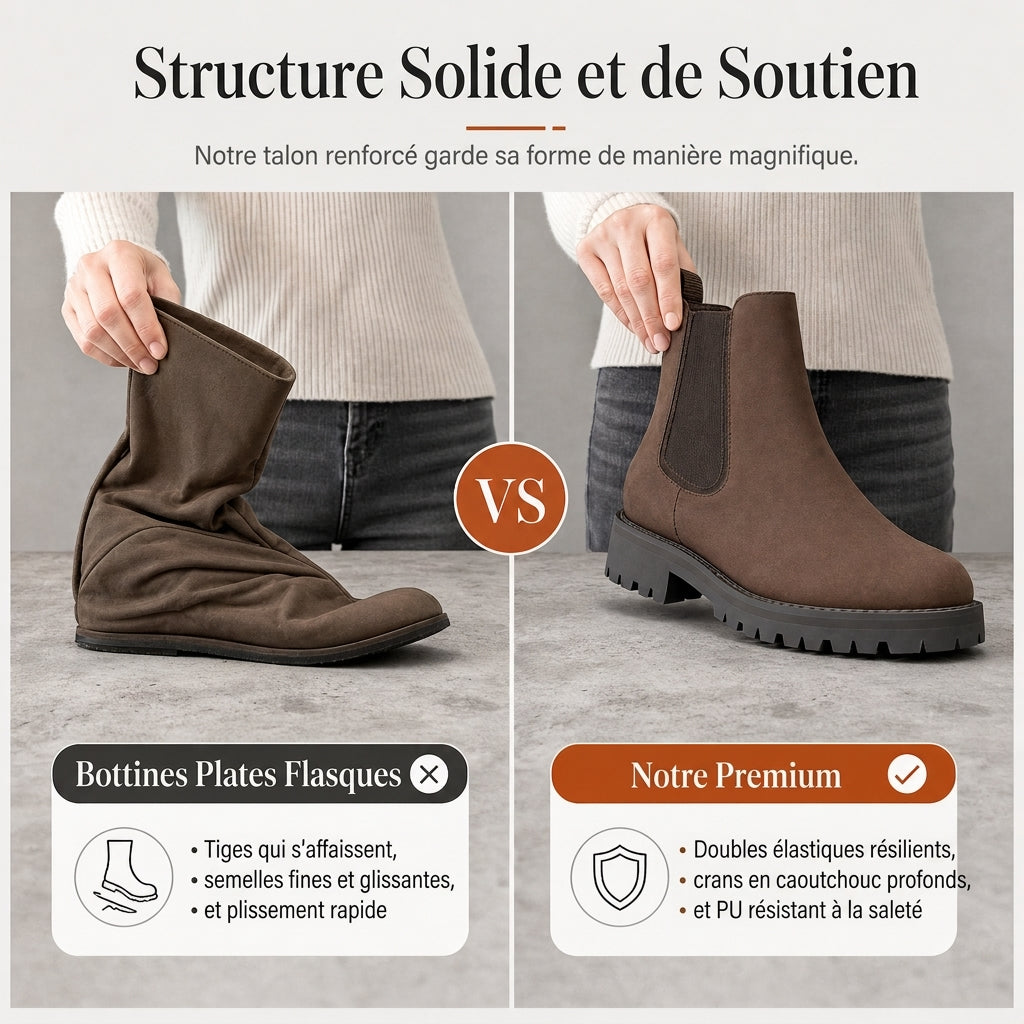 Bottines confortables décontractées pour femmes