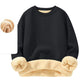 Sweatshirt ras du cou pour homme doublé polaire