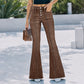 Jeans Flare Taille Haute pour Femme – Stretch Confortable & Coupe Évasée Tendance ✨