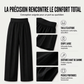 Pantalon large plissé décontracté pour homme