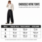 Pantalon large plissé décontracté pour homme