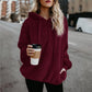 Sweat à capuche ample et décontracté à la mode