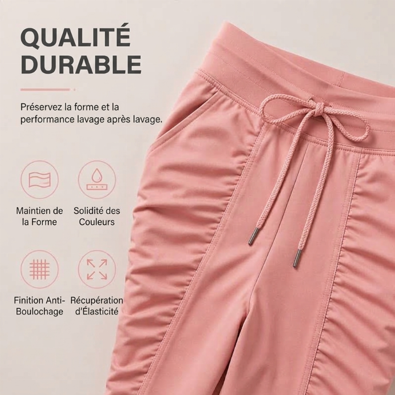 Pantalons de jogging à séchage rapide pour femme
