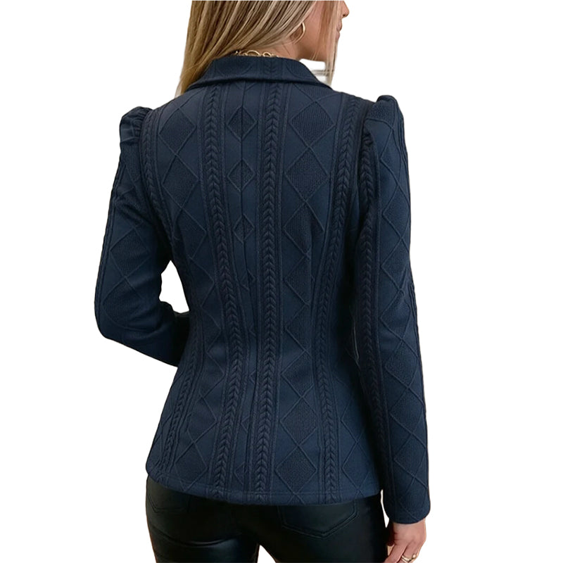 Blazer chic ajusté pour femme