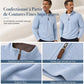 Pull à col montant quart de zip pour homme, sweatshirt à manches longues en mélange de coton