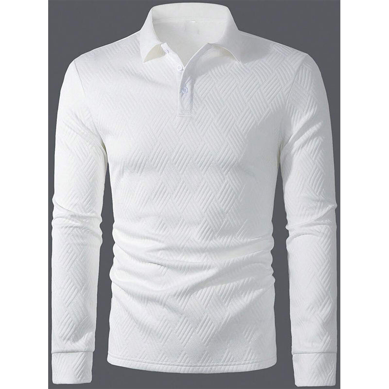 Sweat léger à manches longues texturé pour homme