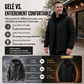 Veste à capuche imperméable et chaude pour homme, hiver