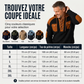 Hoodie décontracté à tricot nid d'abeille à lacets pour homme