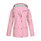 Veste d'extérieur imperméable et coupe-vent pour femme
