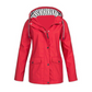 Veste d'extérieur imperméable et coupe-vent pour femme