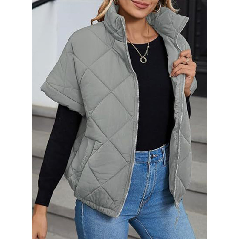 Gilet matelassé chaud pour femme