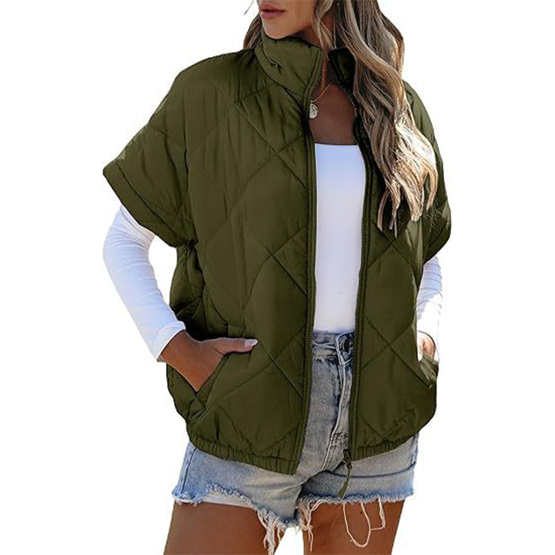 Gilet matelassé chaud pour femme