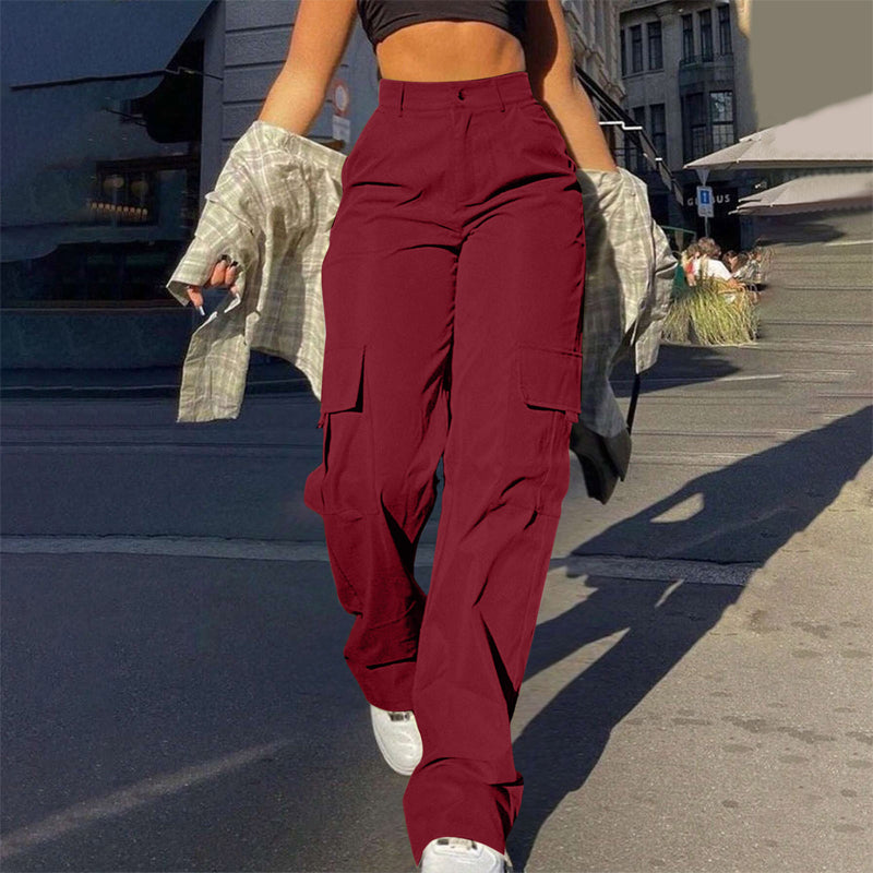 Pantalons cargo amincissants élégants pour femme
