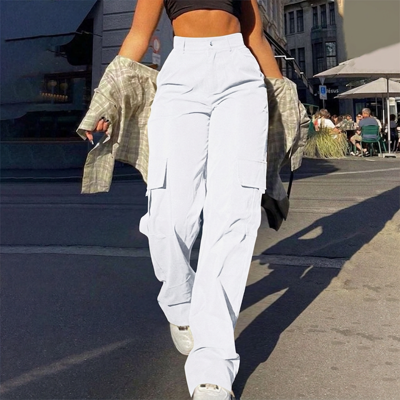 Pantalons cargo amincissants élégants pour femme