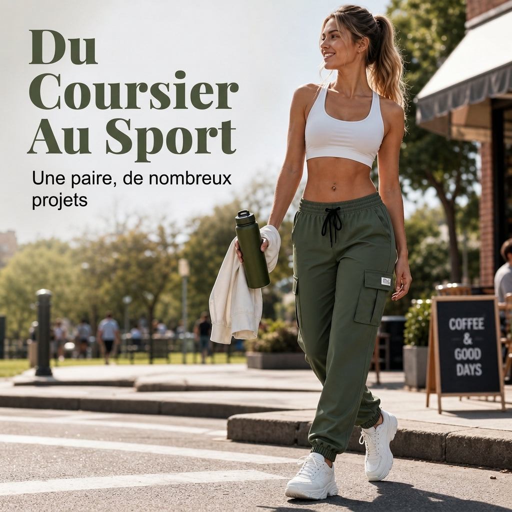 Joggers cargo décontractés pour femme