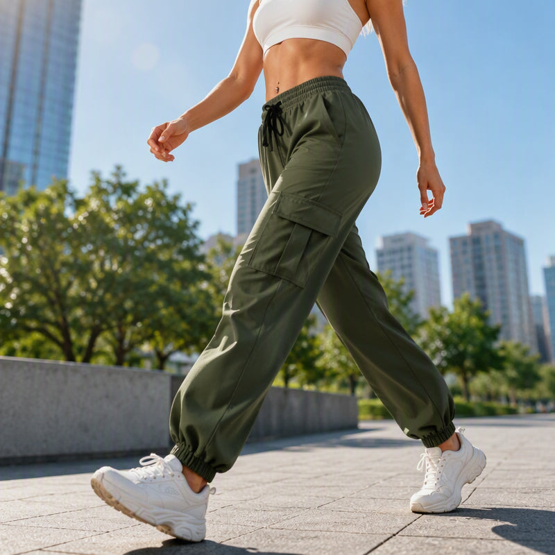 Joggers cargo décontractés pour femme