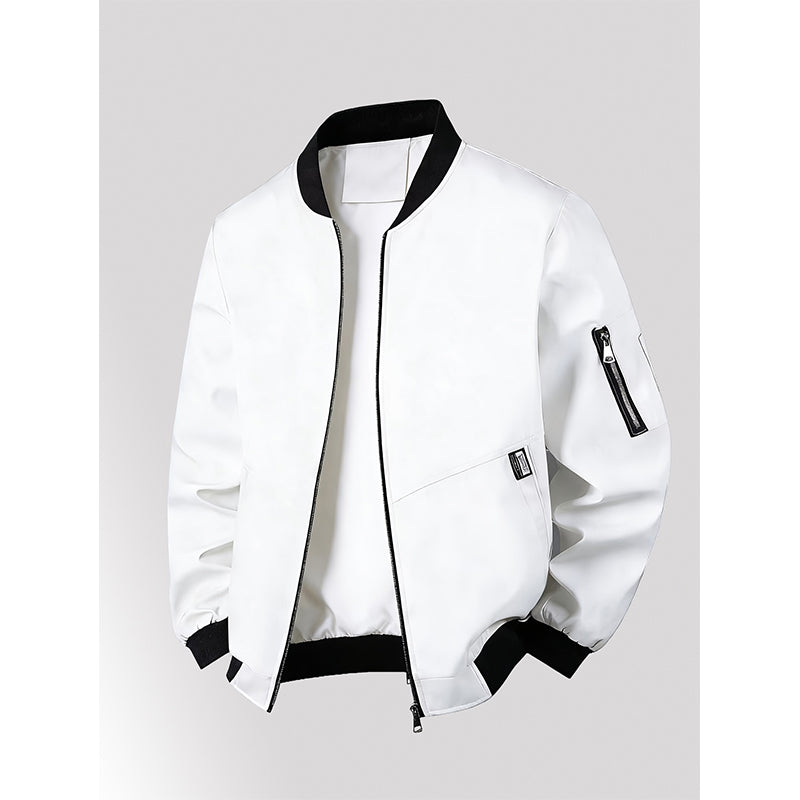 Blouson bomber décontracté léger pour homme