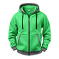 Veste à capuche zippée chaude