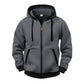 Veste à capuche zippée chaude