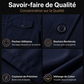 Ensemble deux pièces pour homme : chemise et pantalon en polyester
