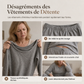 Ensemble décontracté pour femme composé d'un cardigan en maille et d'un pantalon large