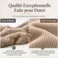 Ensemble décontracté pour femme composé d'un cardigan en maille et d'un pantalon large