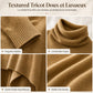 Châle en tricot élégant pour femme, coupe ample unie, cape polyvalente