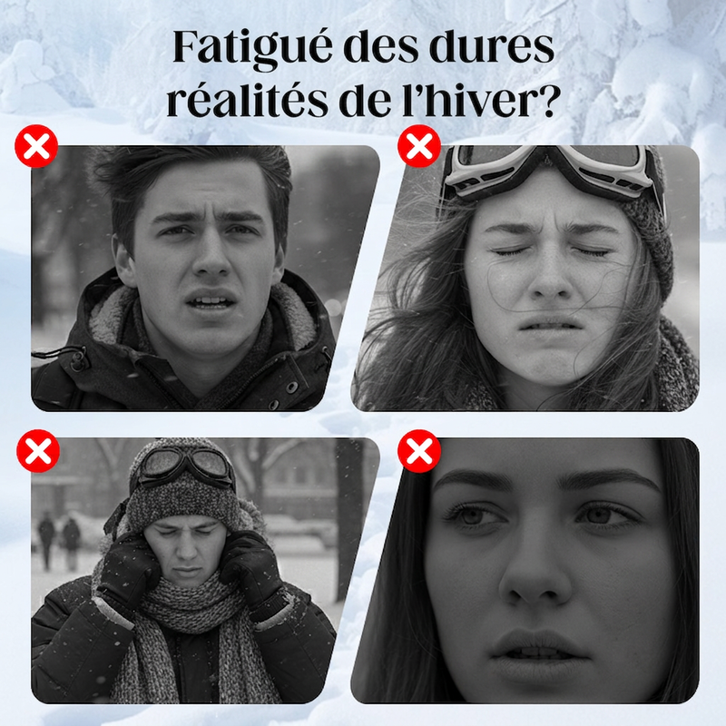 Cagoule thermique avec cordon de serrage