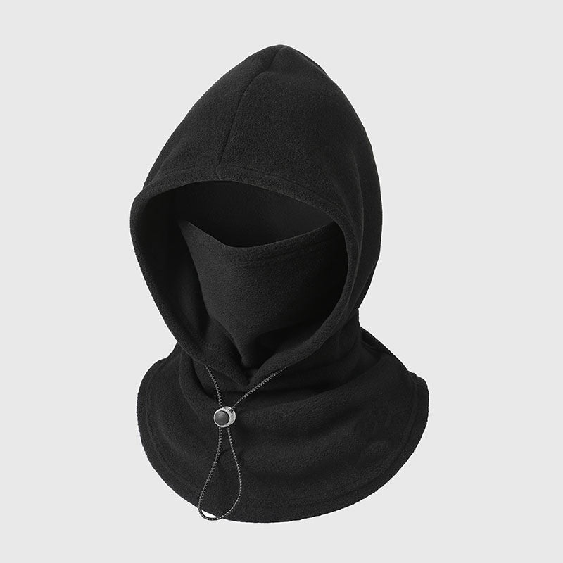 Cagoule thermique avec cordon de serrage