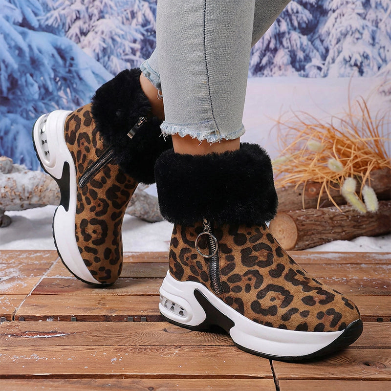 Bottes de neige antidérapantes et chaudes pour femme, pour l'hiver
