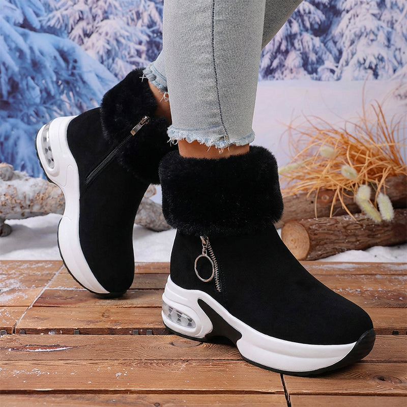 Bottes de neige antidérapantes et chaudes pour femme, pour l'hiver