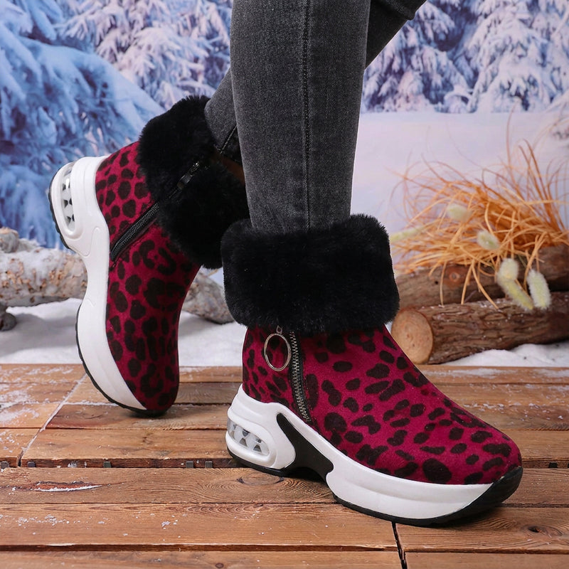 Bottes de neige antidérapantes et chaudes pour femme, pour l'hiver