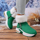 Bottes de neige antidérapantes et chaudes pour femme, pour l'hiver