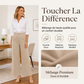 Pantalon taille haute à jambes larges pour femme