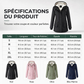 Parka chaude et confortable pour femme