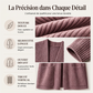 Cardigan long en maille côtelée confortable pour femme