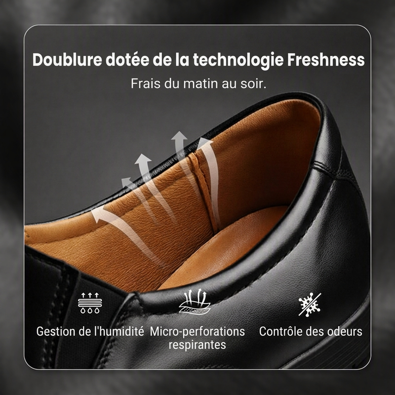 Chaussures en cuir formelles de business pour hommes gentlemen