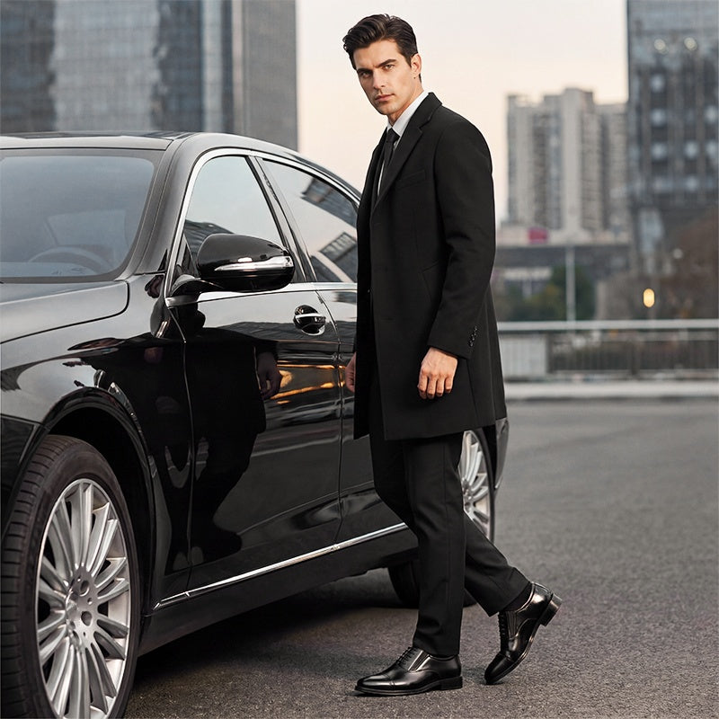 Chaussures en cuir formelles de business pour hommes gentlemen