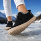 Chaussures d'hiver décontractées pour femmes avec doublure en peluche