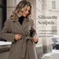 Trench coat ajusté à ceinture