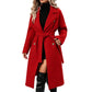 Trench coat ajusté à ceinture