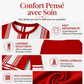 Ensemble femme : haut à manches longues imprimé + legging