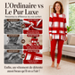 Ensemble femme : haut à manches longues imprimé + legging