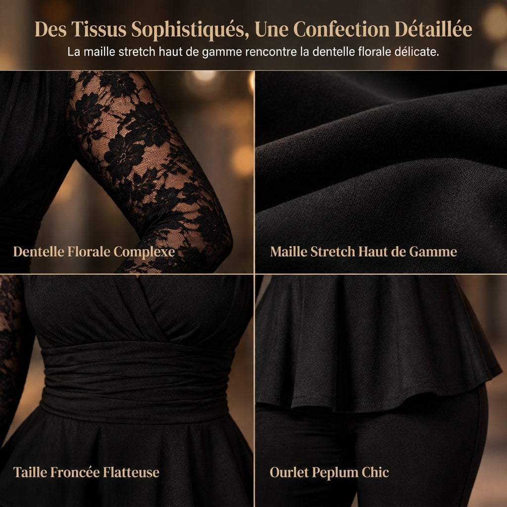 Ensemble pantalon deux pièces chic pour femme