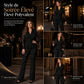 Ensemble pantalon deux pièces chic pour femme