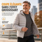 Manteau d'hiver court décontracté en coton matelassé à capuche et léger pour homme, grande taille